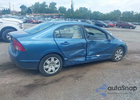 2006 Honda Civic Lx z USA, uszkodzony, nr VIN 2HGFA16596H524205